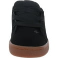 thumbnail image 1 of DC Men's Court Graffik Casual Skate Shoes  BLACK/GUM, 1 of 6
