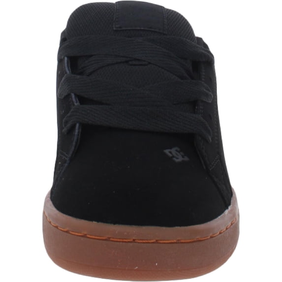 DC Men's Court Graffik Casual Skate Shoes BLACK/GUM