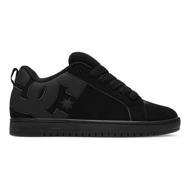 DC Men's Court Graffik Skate Shoe  BLACK/BLACK/BLACK