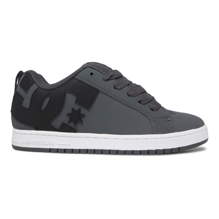 DC Shoe Court Graffik Grey/Black Size 10 300529 DC SHOES Mens Court Graffik 300529-KBK - Shiekh main image 2