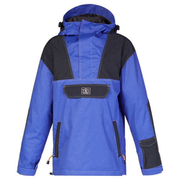 DC Men's DC-43 Anorak Snowboard Jacket - Royal Blue - Medium