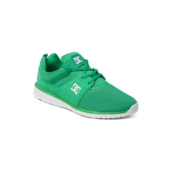 dc men's heathrow shoes green leather suede 8 d