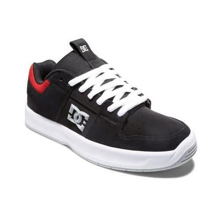 DC Shoes Lynx Zero Men's Leather Low-Top Skateboarding Shoes Black Size  10.5 