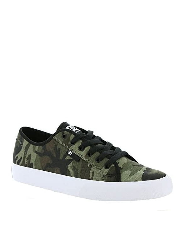 DC Men's Manual Hi Txse Low Shoe Skate WHITE/WHITE
