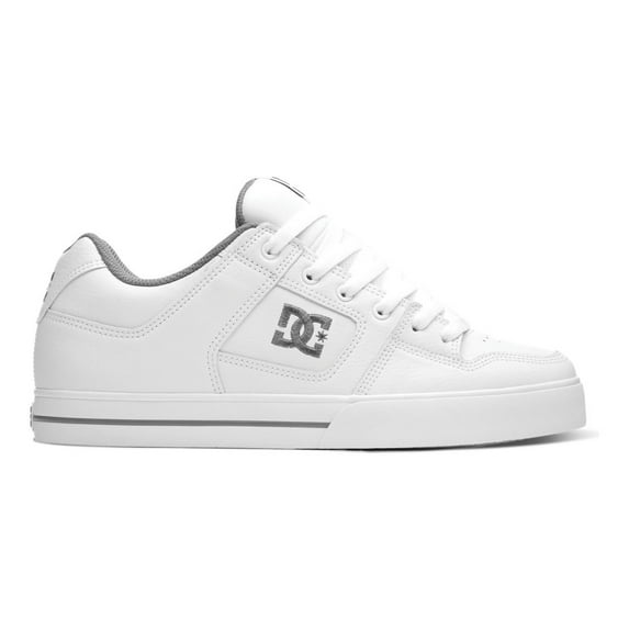 DC Men's Pure Action Sport Sneaker WHITE/BATTLESHIP/WHITE