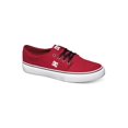 thumbnail image 1 of DC Men's Trase TX Skate Sneakers Red Canvas Rubber 12.5 D, 1 of 1