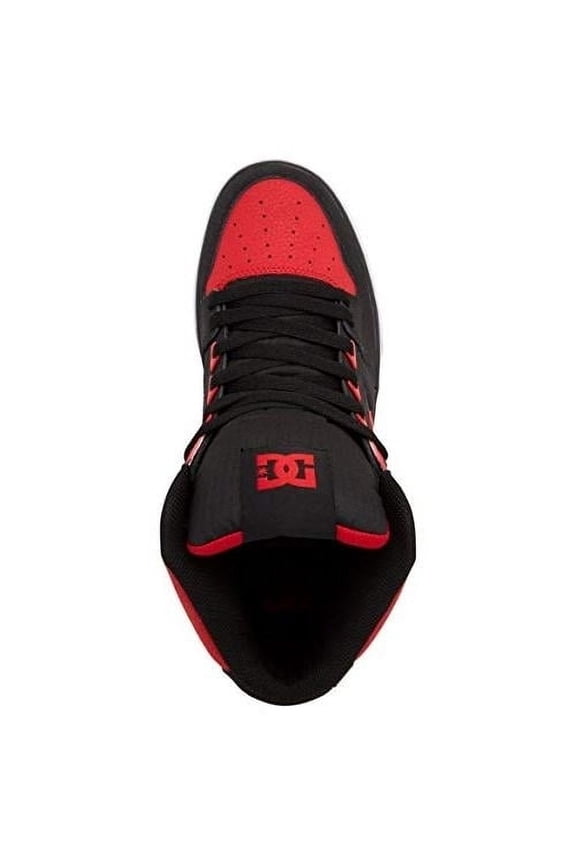 DC Mens Pure High-top Wc Skateboard Skate Shoe 11 FIERY RED/WHITE/BLACK