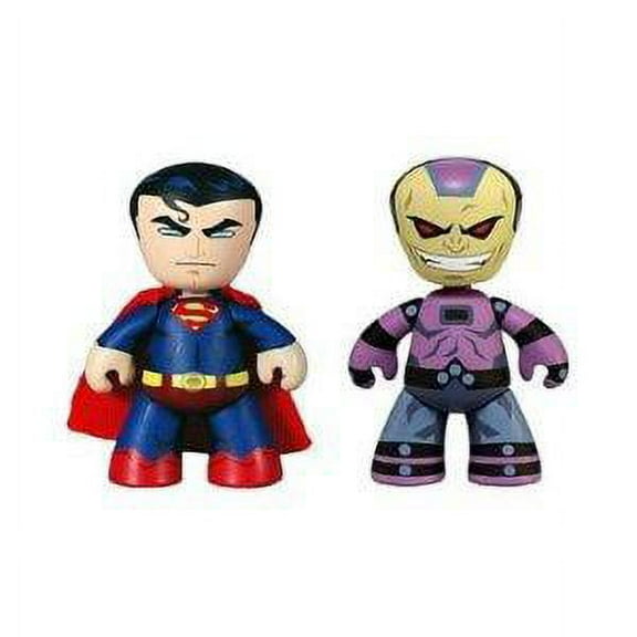 DC Mini Mez-Itz Series 1 Superman & Mongul Vinyl Figure 2-Pack