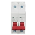 DC Miniature Circuit Breaker 2P Solar PV System 50A DIN Rail Mount