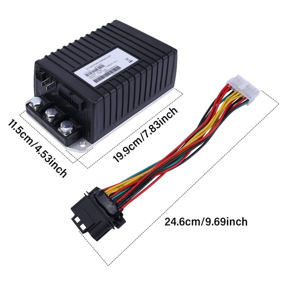 DC Motor Controller 48V 275A Motor Speed Controller for Yamaha G29A, G29E 1999-2023 Golf Cart Replaces JW2-H6510-21