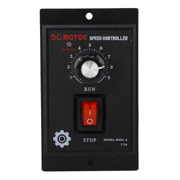 DC Motor Speed Controller, 110V AC Input 110V DC Output Motor Control Switch Sensitive for 50W 100W 120W Motors(400W)
