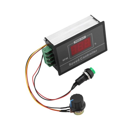 Regolatore Di Velocità Motore DC PWM 6V-60V 30A – Display LED Digitale – Generico