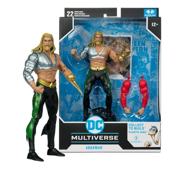 DC Multiverse Aquaman (JLA) 7in Build-A Figure