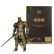 DC Multiverse Batman (Dark Knights of Steel) Patina Edition Gold Label 7" Action Figure - McFarlane Toys