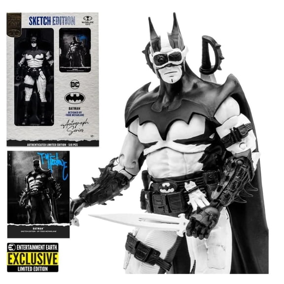 DC Multiverse Batman Sketch Edition Gold Label 7" Action Figure EE Exclusive