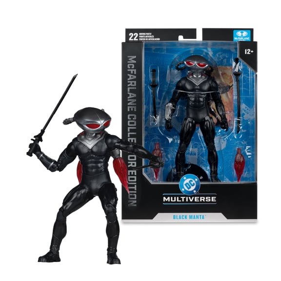 DC 7in Collector Edition - Action Figure - Black Manta - McFarlane Toys