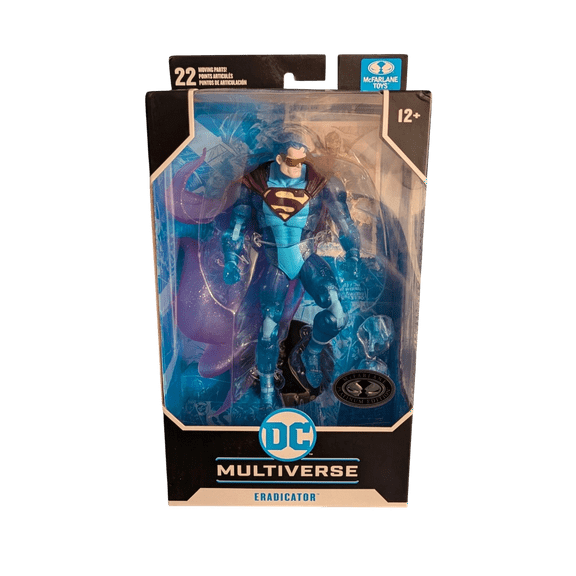 DC Multiverse ERADICATOR McFarlane Platinum Return Of Superman 7 Figure