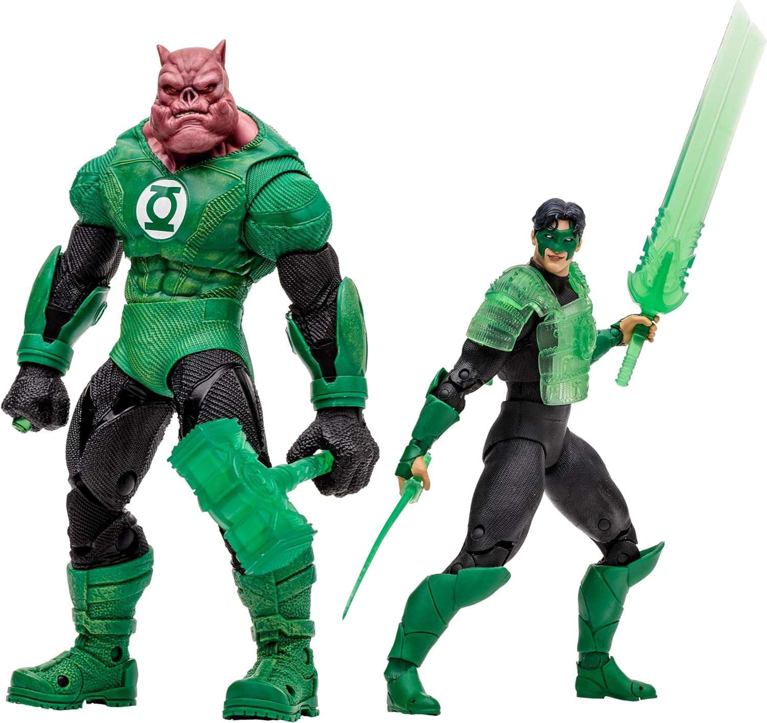 レアDcマルチバース Kilowog & グリーンランタン　フィギュア DC Multiverse Green Lantern 7 Inch Action Figure 2-Pack Exclusive