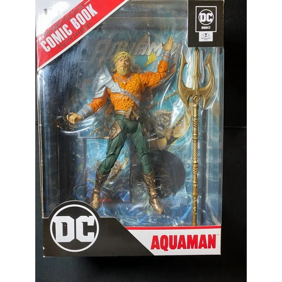 DC Multiverse - McFarlane Toys - Choose Your Figure 99+ Heroes & Villains - NEW-Aquaman w/ Stealth Suit - Aquaman - Page Puncher