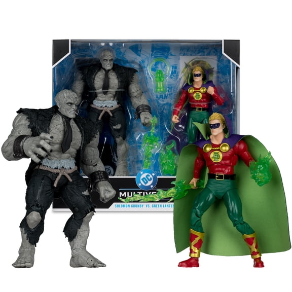 DC Multiverse Solomon Grundy vs Green Lantern (JSA) 7" Figure and Mega Figure 2-Pack - McFarlane Toys