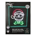 thumbnail image 1 of The Nightmare Before Christmas Jack Skellington LED Light Up Hanging Wall Decor by Ruz, Multicolor, 1 of 5