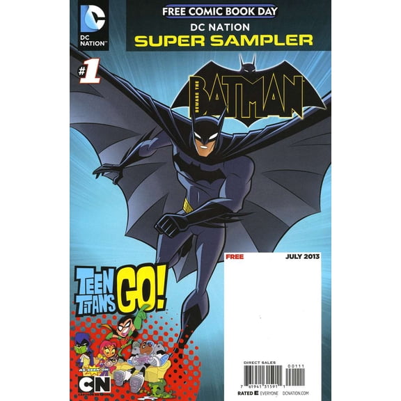 DC Nation FCBD Super Sampler FCBD #2013 VF ; DC Comic Book