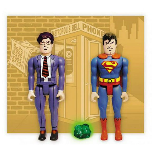 DC Pocket Super Heroes Superman & Clark Kent Action Figure 2-Pack