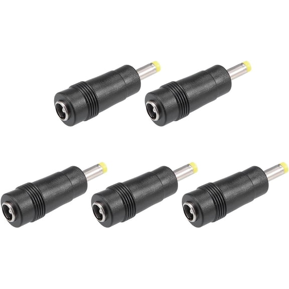 DC Power Connector 5.5x2.1mm Female Jack to 4.0x1.7mm Male Adapter Barrel Connector 5pcs