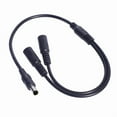 thumbnail image 1 of DC Power Splitter Cable 5.5 x 2.1mm 1 to 2 Way Y Adapter for LED Light, CCTV Camera, Router, 1 of 11