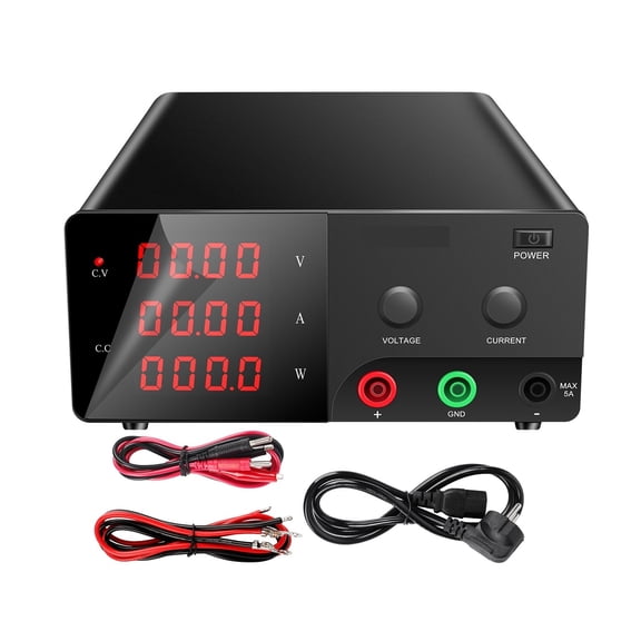 DC Power Supply 60V 20A Laboratory 100V 10A 200V 5A Stabilized Adjustable Variable Digital Regulated Bench Source 30V 30A 40A ,Safe Reliable to Use