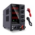 thumbnail image 1 of DC Power Supply Adjustable Bench Source 30V 10A Voltage Regulator Laboratory VARIABLE Stabilizer Switching Dc Power 60V 5A Diy ,Low-loss, 1 of 7