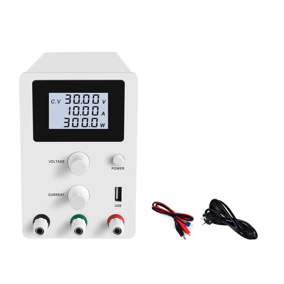 DC Power Supply Laboratory Maintenance Workbench 30V 10A Voltage Current Regulator 60V 5A Stabilizer Switching Power ,Safe Reliable to Use