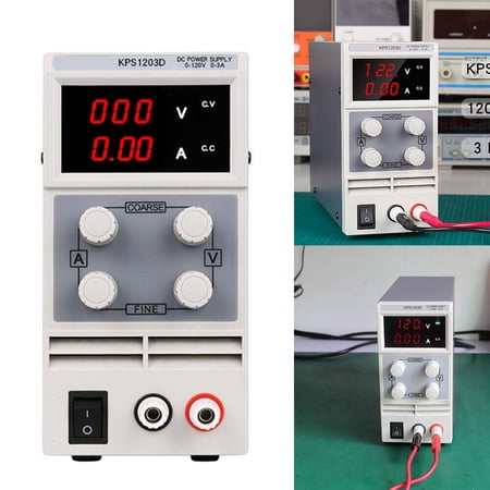 DC Power Supply Variable 0-120V AC 110V Adjustable Switching Regulated KPS1203D Power Supply