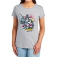 thumbnail image 1 of DC Power Trio Women's T Shirt, Athletic Heather, Large, 1 of 6