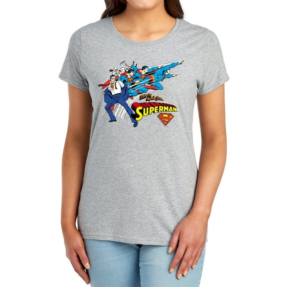 DC Quick Change Women's T Shirt, Athletic Heather, X-Large