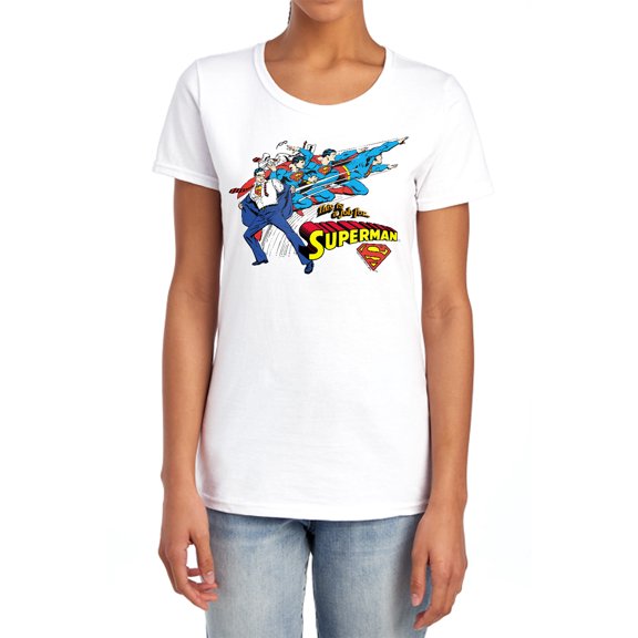 DC Quick Change Women's T Shirt, White, Medium