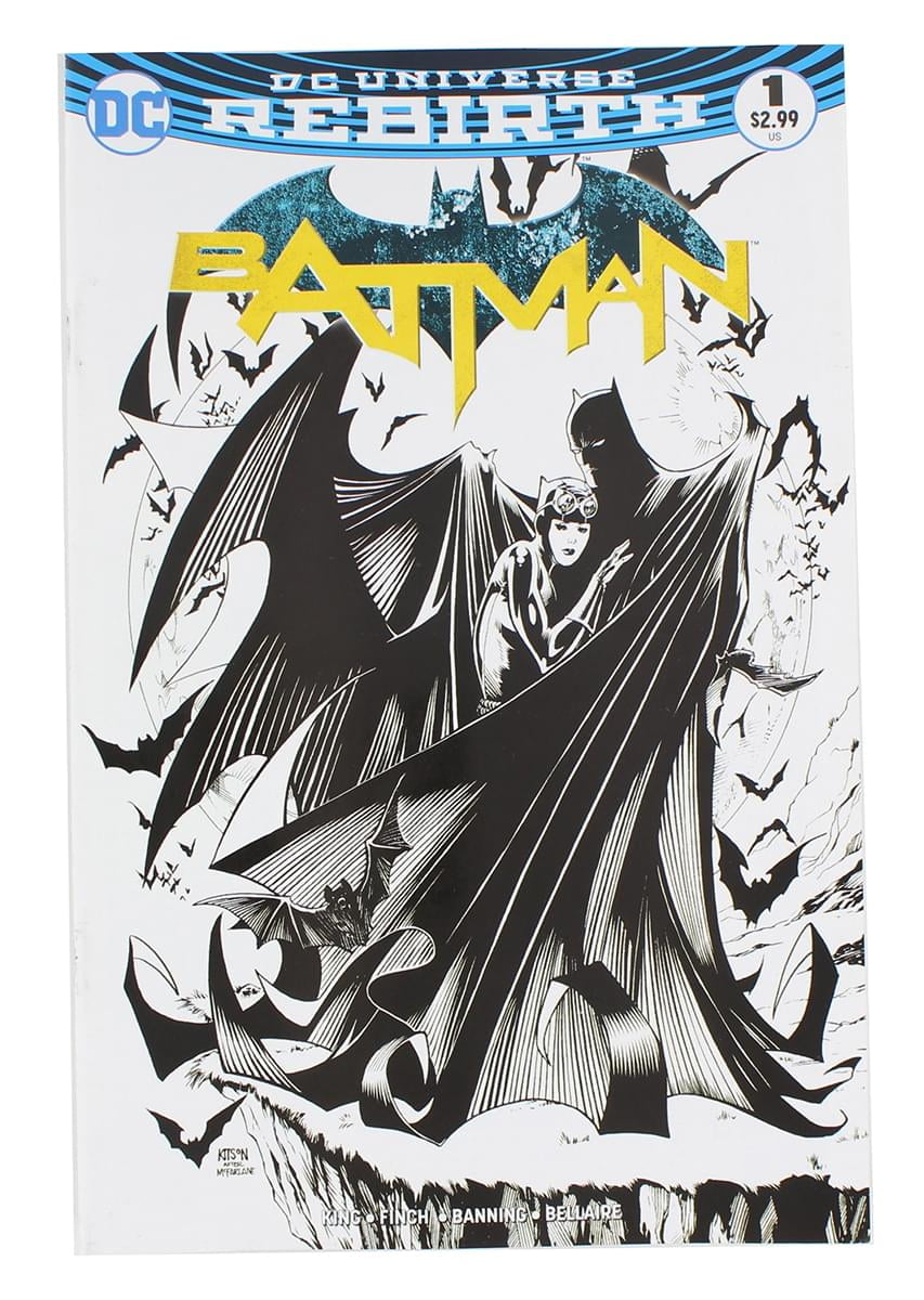 DC Rebirth Batman #1 Comic (Comic Con Box Color Cover) - Walmart.com