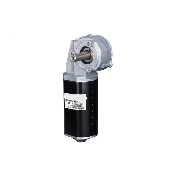 DC Reduction Motor with High Torque Right Angle Worm Gearbox