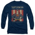 thumbnail image 1 of DC-Retro Liberty - Long Sleeve Adult 18-1 Tee - Navy - Extra Large, 1 of 1