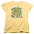 thumbnail image 1 of DC-Riddler Stars - Short Sleeve Women's Tee - Banana- Small, 1 of 1