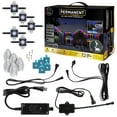 thumbnail image 1 of AppLights PERMANENT™ Starter Kit Christmas Light String with 72 LEDs, 100 feet, Permanent Outdoor House Lights LED Roofline Lights, App-Ready Smart Trim Lighting , Black, 1 of 13