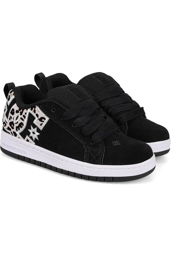 COURT GRAFFIK BLACK/LEOPARD (YOUTH)