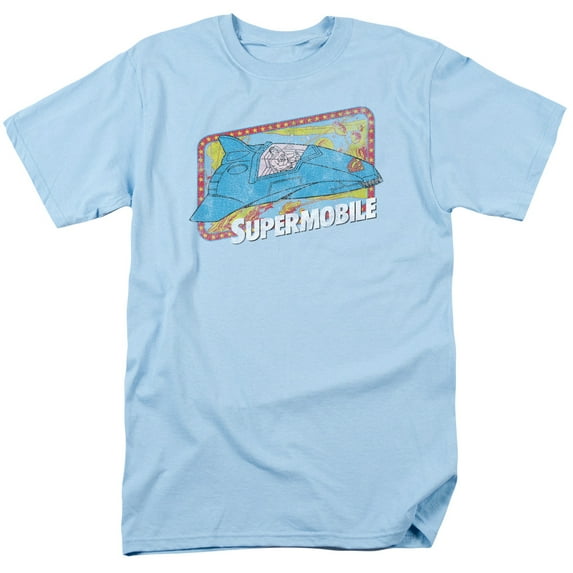 DC/SUPERMOBILE - S/S ADULT 18/1 - LIGHT BLUE - 2X