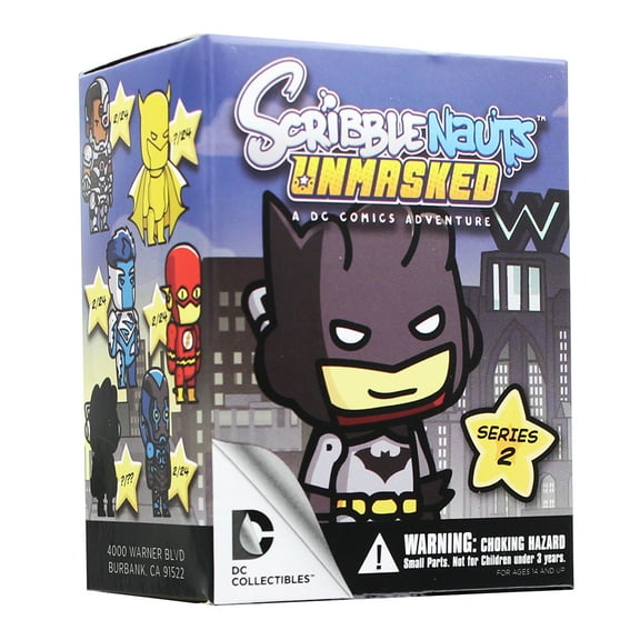 DC Scribblenauts Unmasked Series 2 Blind Pack, One Random