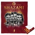 thumbnail image 1 of DC Shazam Super Family Kids Silk Touch Throw Blanket, 1 of 5