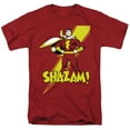 thumbnail image 1 of DC Shazam! Unisex Adult T Shirt, Cardinal, 2X-Large, 1 of 6