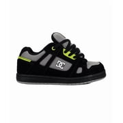DC Shoes Boys STAG Skate Shoe Grey/Black/Green - DC02186010-GYBKGN