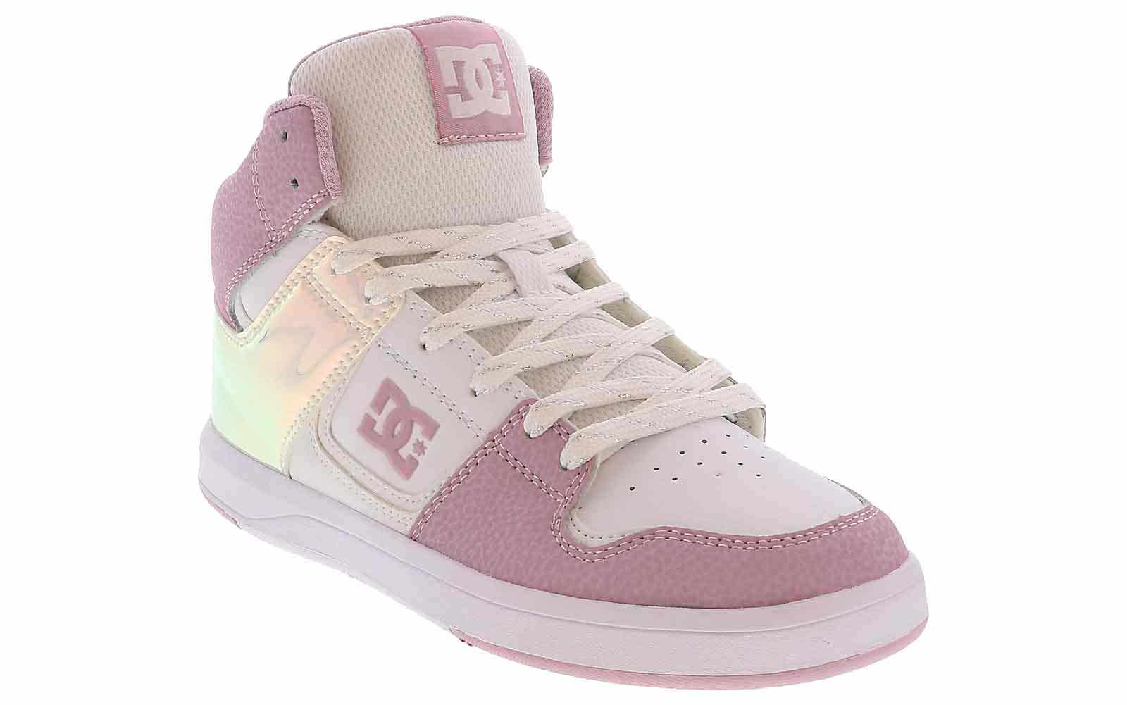DC Shoes Cure Hi Hi Top Skate Sneaker ADJS700096 WPW White Walmart