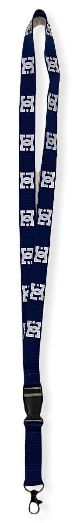 DC Shoes Logo Lanyard With Removable End Clip (Blue) - Walmart.com