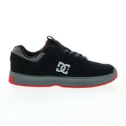 DC COMICS DC Shoes Lynx Zero Men's Leather Low-Top Skateboarding Shoes Black Size 10.5